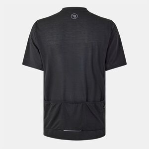 Endura Mens Loop Short-Sleeved Cycling Jersey / Black